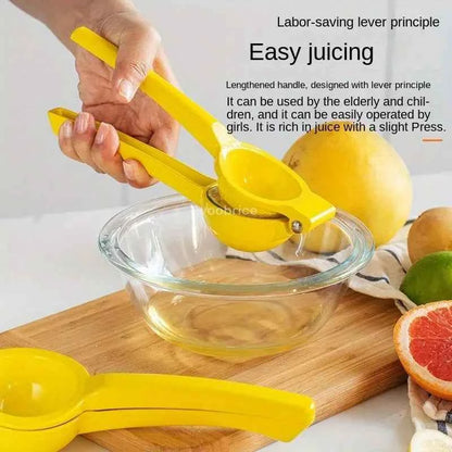 Manual Lemon Clip Creative Kitchen Gadgets Colorful Manual Lemon Juicer Not Easy To Deform Mini Home Portable Lemon Clip