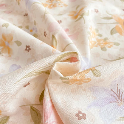 100% Cotton All-Season Flat Sheet, Wrinkle-Resistant