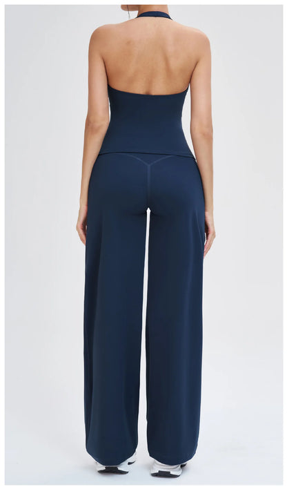 Women’s 2-Piece Yoga Tracksuit — High Waist Leggings & Sports Top