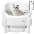 Open-Top Automatic Self-Cleaning Cat Litter Box with App Control