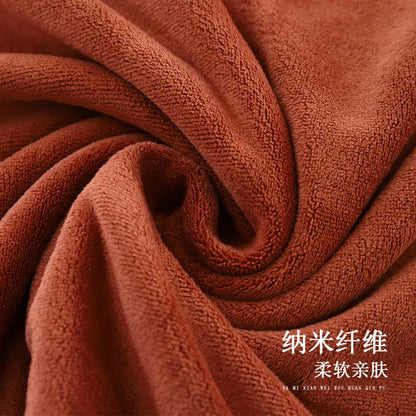 Ultra absorbent ultra-fine fiber bath towel, soft and fast drying, oversized