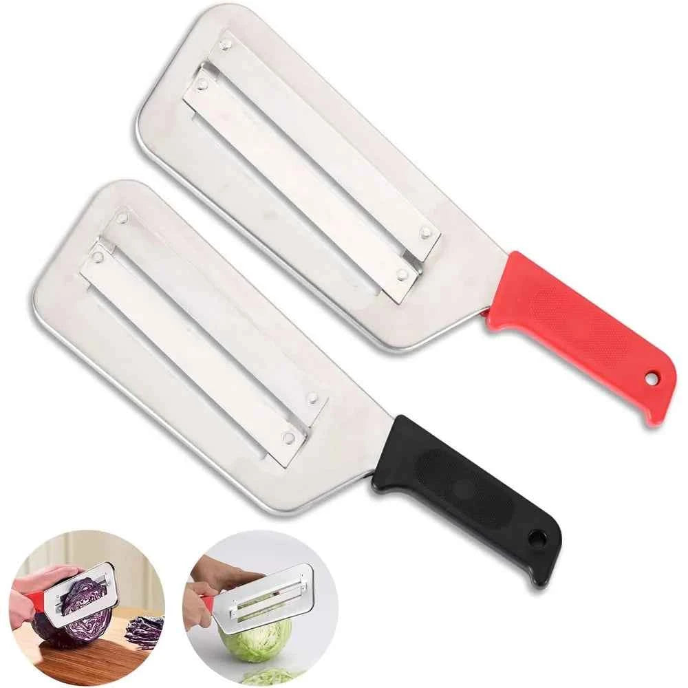 Stainless Steel Cabbage Slicer Multi-functional Cabbage Slicer with Handle Suitable for Slicing Cabbage and Vegetables.