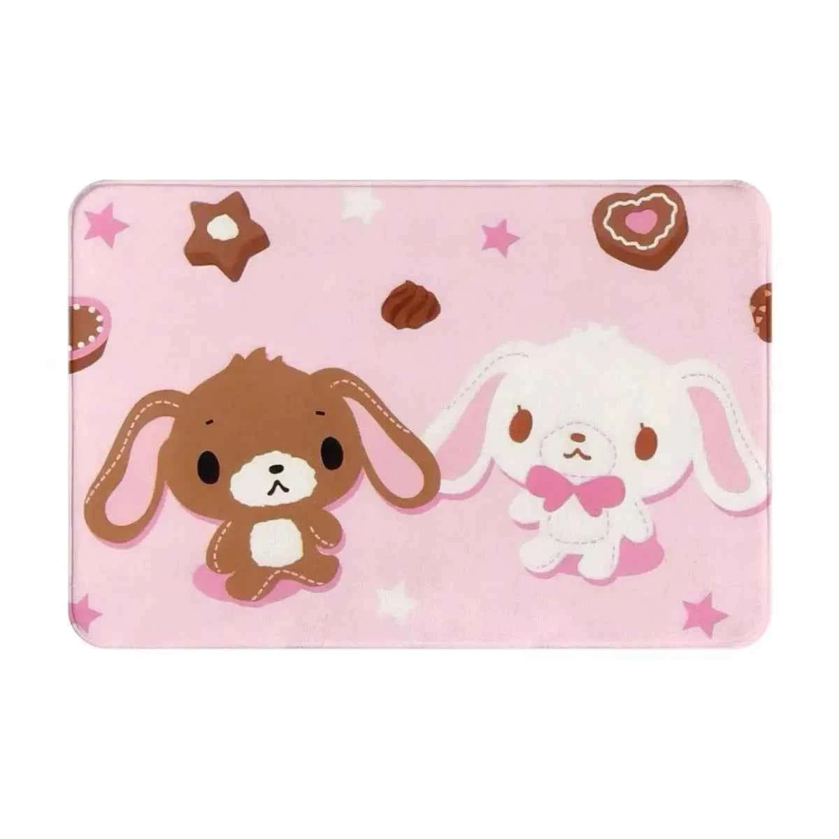 Sugarbunnies Carpet Non-slip Doormat Floor Mat Antiwear Rug for Kitchen Entrance Home Bedroom Cute Footpad Mats Home Decoration