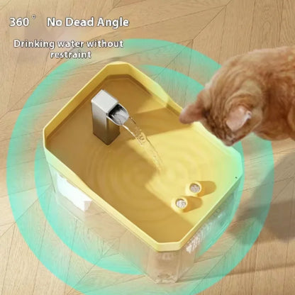 Auto-Filter Recirculating Cat Water Fountain