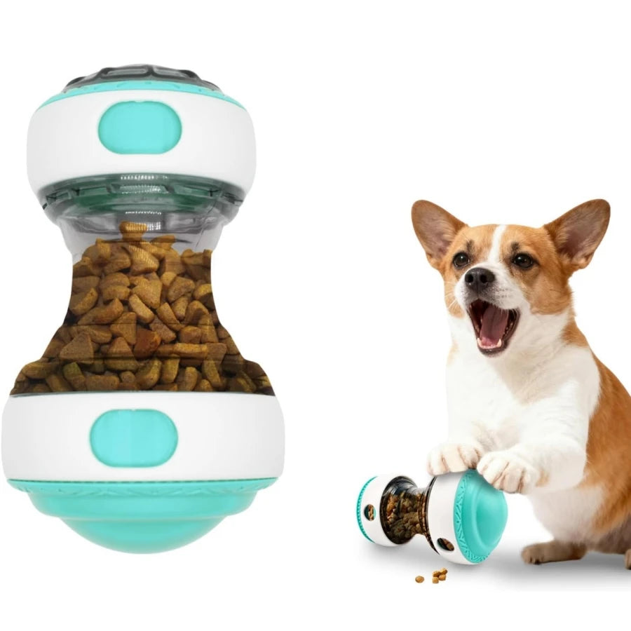 Interactive Dog Treat Dispenser Ball, Durable Puzzle Toy
