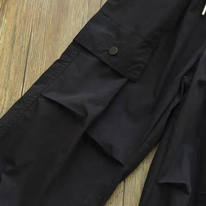 Spring Clothes Fashionable Kids Cargo Joggers Elastic Ankle Pants Casual Trousers Light Breathable Summer Trendy Outfit