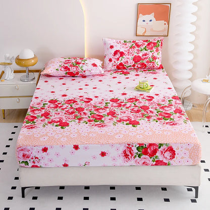 Zebra Stripe Fitted Sheet, Queen, Elastic Band