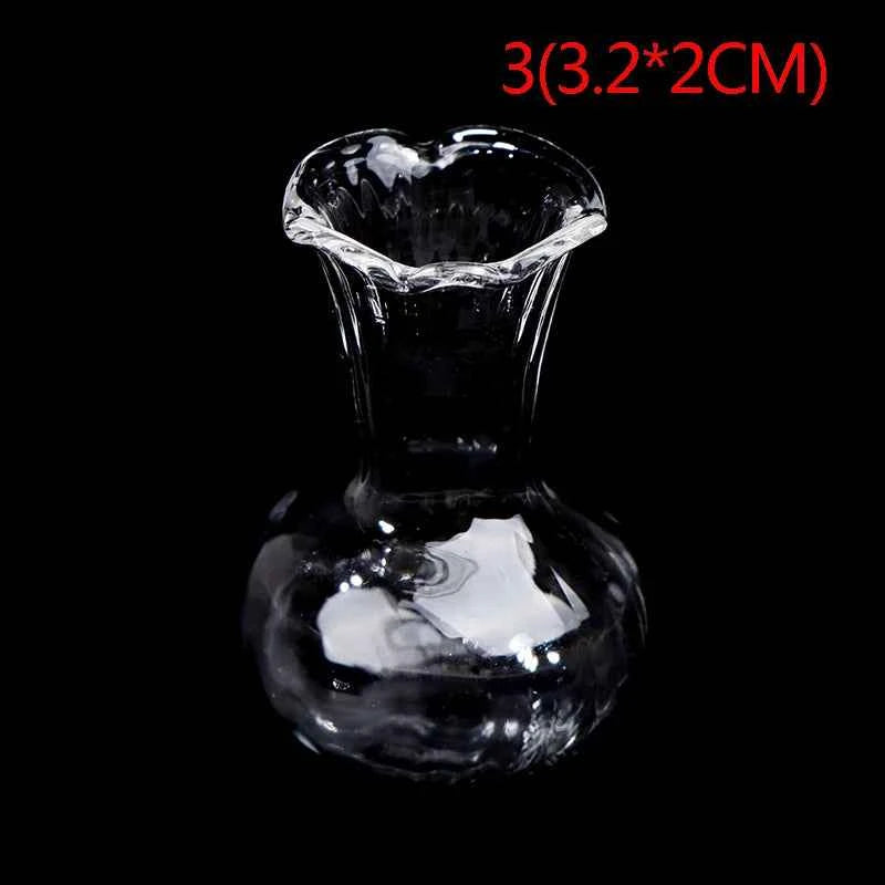 1:12 Dollhouse Miniature Flowerpot Vase Glass Basin DIY Furniture Toys