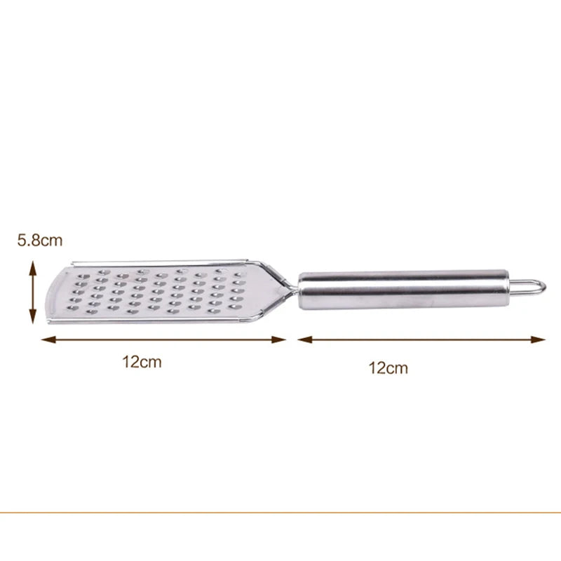 Cheese Grater Multi-purpose Stainless Steel Sharp Vegetable Fruit Tool Cheese Planer Cheese Knife Kitchen Accessories GH540