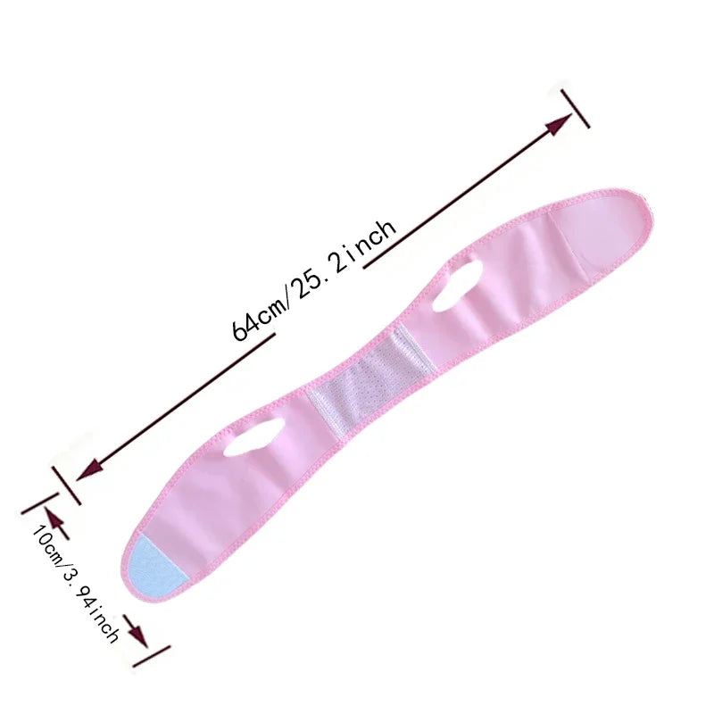 Reusable V-Shape Facial Support Strap