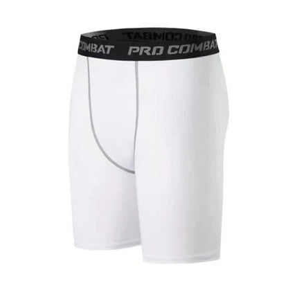 Men's Sports Leggings, Bottoming Shorts, Quick-drying Stretch Fitness, Running, Track and Field, Basketball Training, Compressio