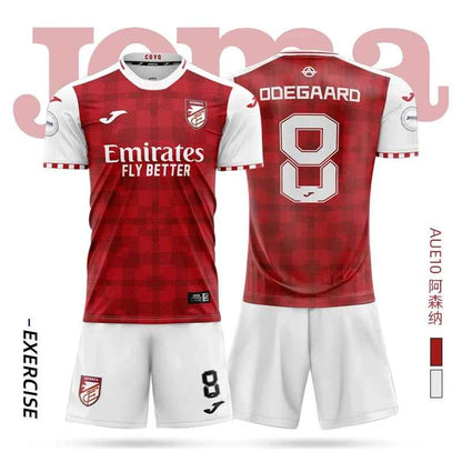 joma Homer soccer jersey short-sleeved shirt + shorts set 3DT T-shirt children's training uniform team match soccer jersey