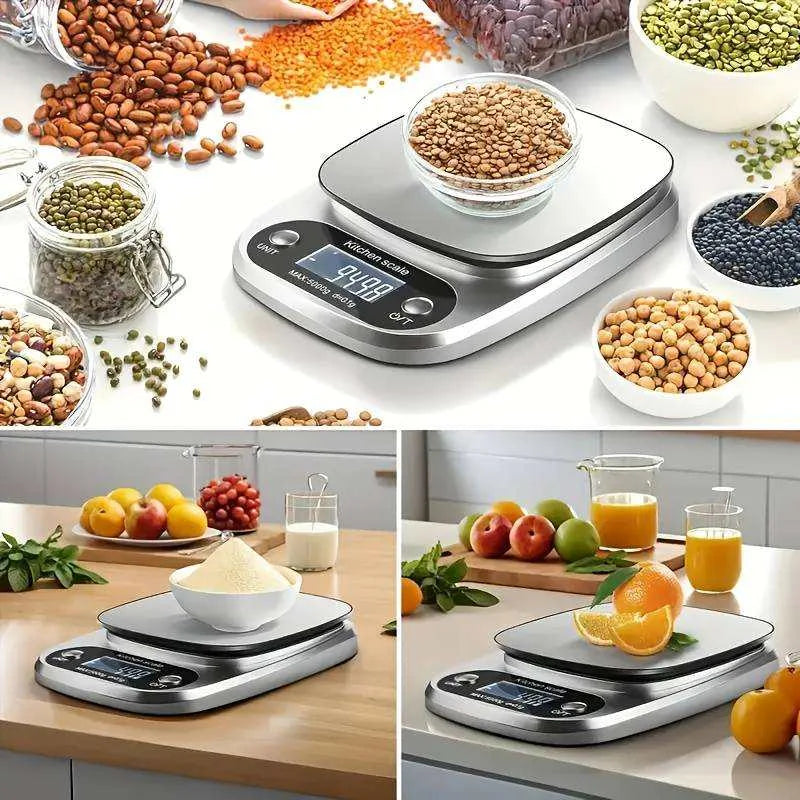High Precision 10kg Digital Kitchen Scale with LCD Display for Food, Baking and Jewelry