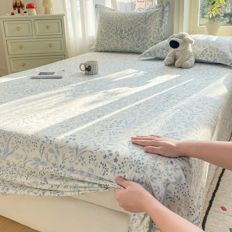100% Cotton All-Season Flat Sheet, Wrinkle-Resistant