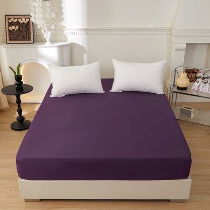 Solid Color Fitted Sheet | 30cm Elastic, Polyester