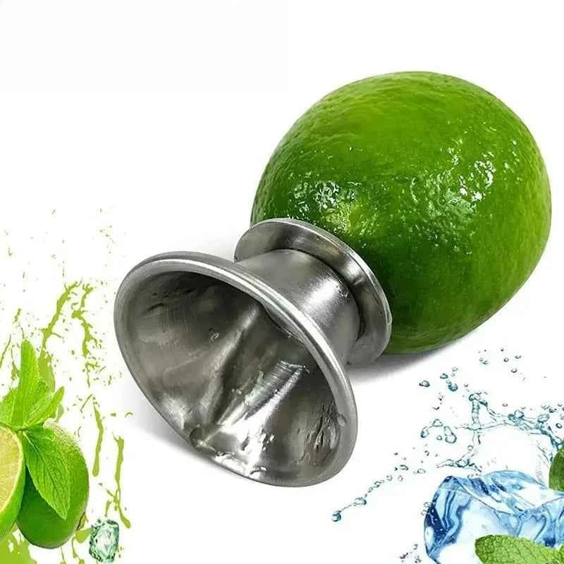 1pc Stainless Steel Lemon Squeezer Pourer Screw Manual Lemon Orange Limes Citrus Juicer Squeeze Fruit Tool Kitchen Gadgets