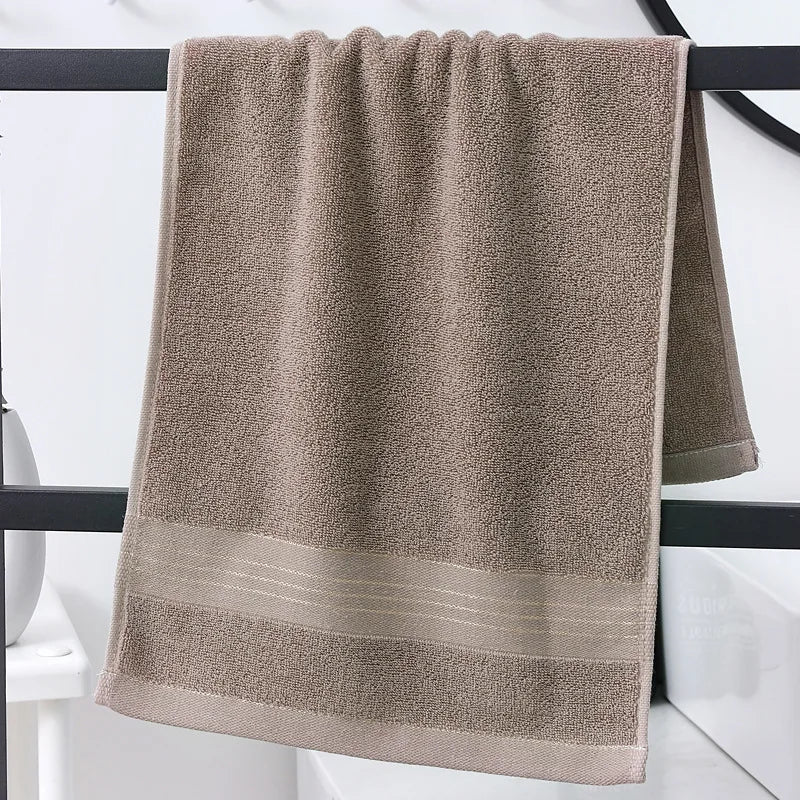Soft Pure Cotton Face Towels — Quick-Dry for Bathroom, Spa & Hotel