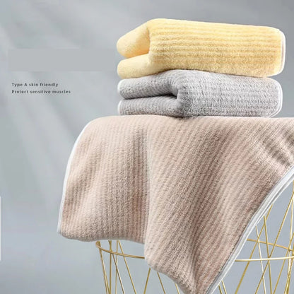35x75 Cm 100% Egyptian Cotton Large Bath Towels and Face Towels
