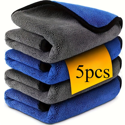 Microfiber Car Cleaning Towels, Gift-Ready Multi-Pack