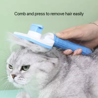 Self-Cleaning Needle Comb for Cats & Dogs