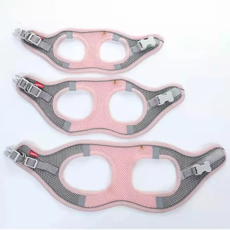 Reflective Breathable Harness Vest for Small & Medium Pets