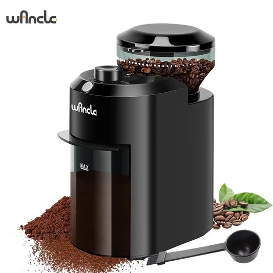 Moulin à café électrique Wancle à meules coniques | 28 réglages de mouture 120 V/220 V