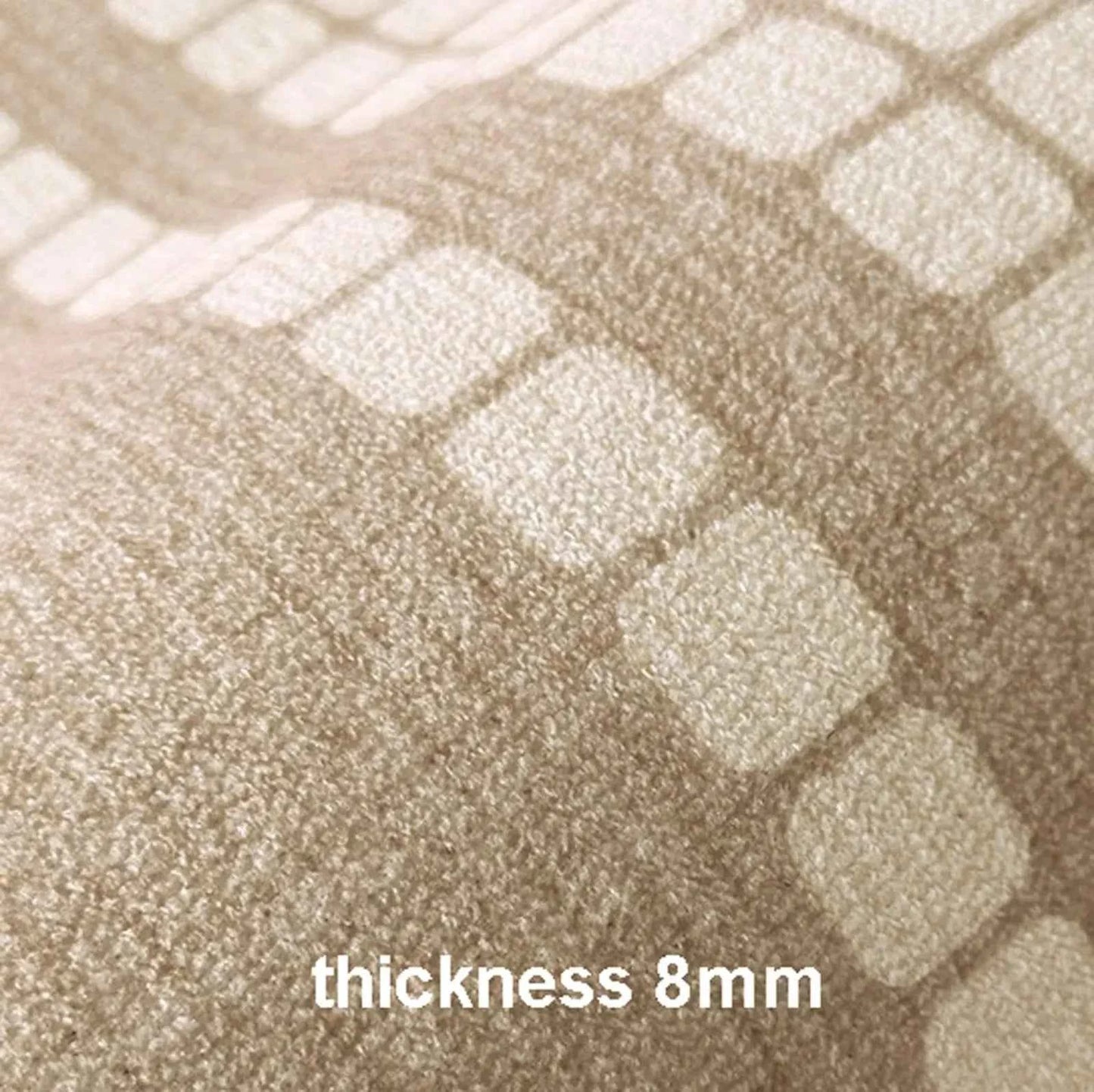 VIKAMA Simple Cream Wind Carpet Living Room Three Anti-Loop Pile Household Bedside Rug Bedroom Carpet Full Spread