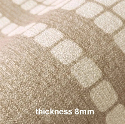 VIKAMA Simple Cream Wind Carpet Living Room Three Anti-Loop Pile Household Bedside Rug Bedroom Carpet Full Spread