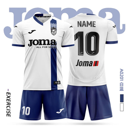 joma Homer soccer jersey short-sleeved shirt + shorts set 3DT T-shirt children's training uniform team match soccer jersey