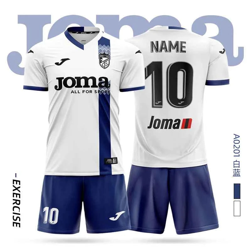 joma Homer soccer jersey short-sleeved shirt + shorts set 3DT T-shirt children's training uniform team match soccer jersey