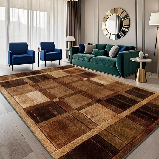 Luxury Flannel Floor Mat – Machine Washable Non-Slip Indoor & Outdoor Carpet