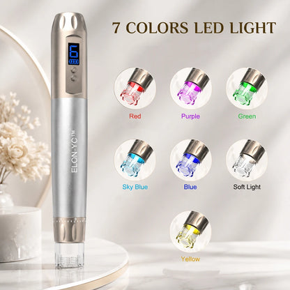 Microneedling Pen with 10 Cartridges, 2-in-1