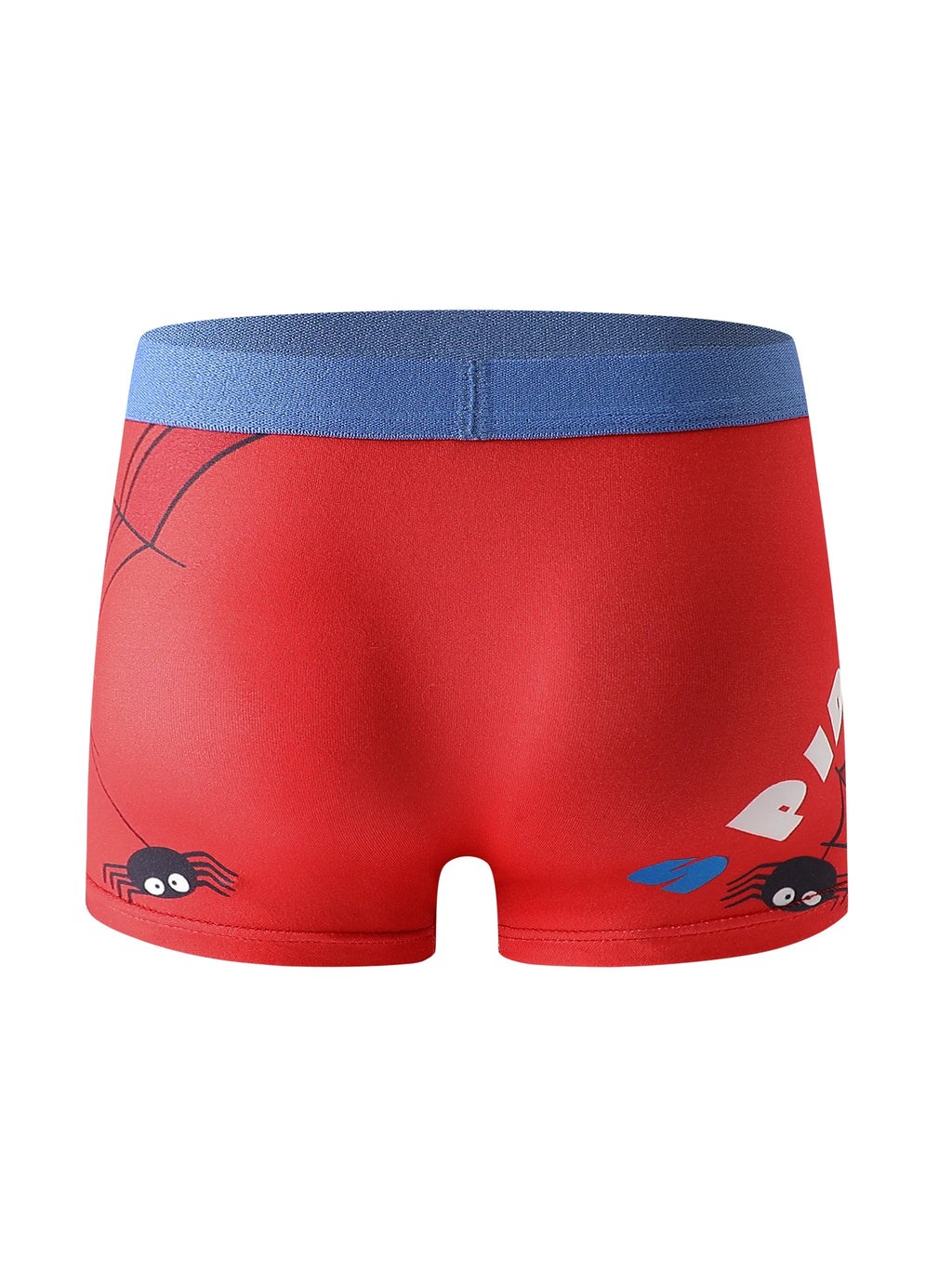 5-Pack Spider Print Boys Underwear, Soft Cotton