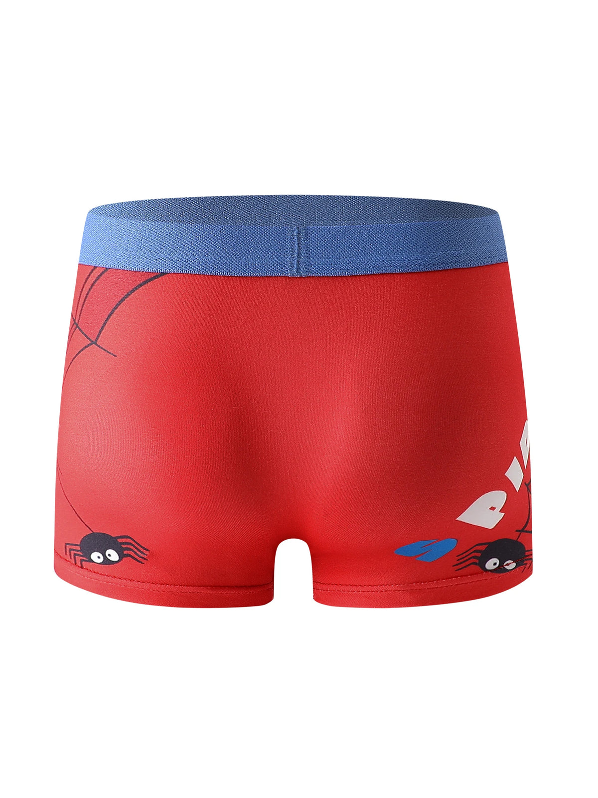 5-Pack Spider Print Boys Underwear, Soft Cotton