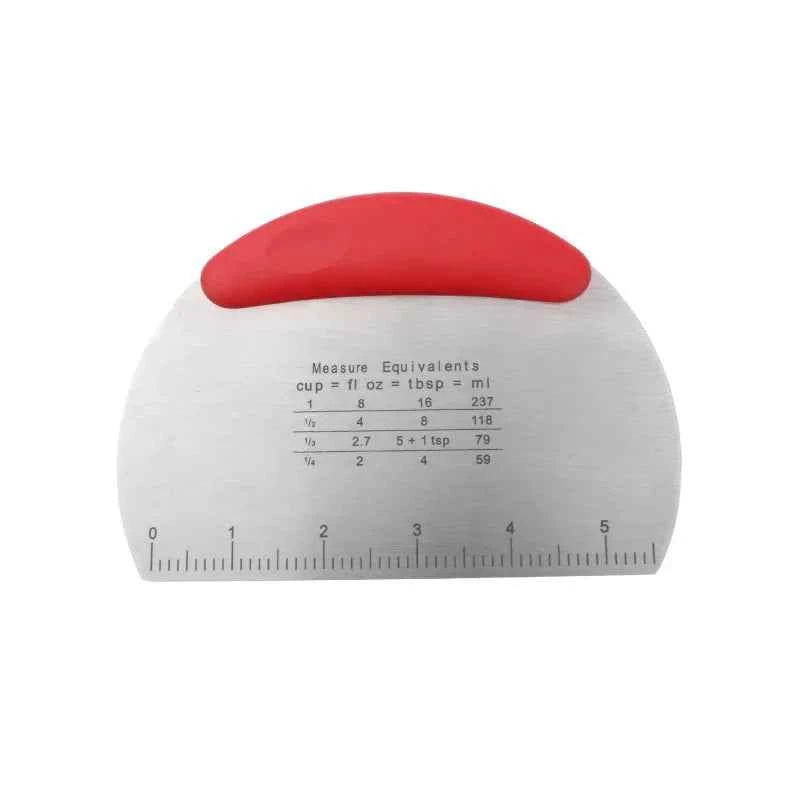 Flour Cutter Stainless steel Bake Scraper Cream Cake Dough Knife Scraper Household Kitchen Baking Tool Large Cutting Knife