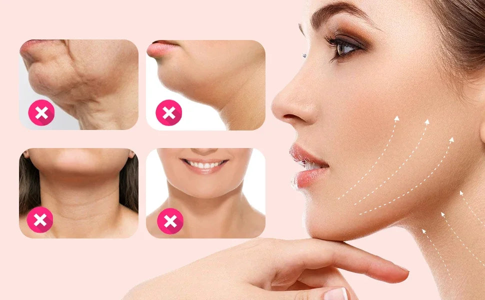 Reusable V-Shape Facial Support Strap