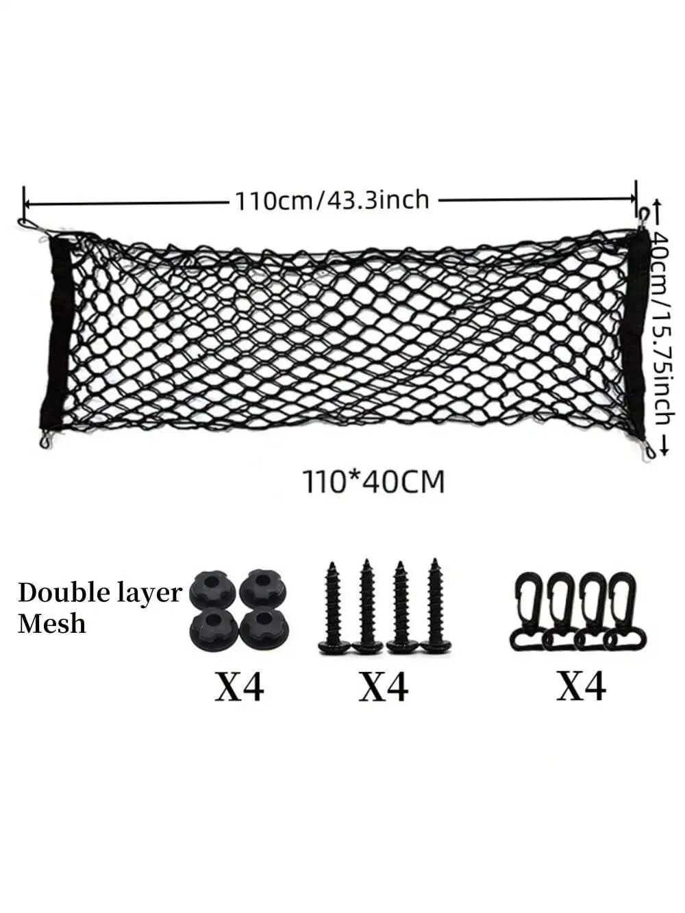 Elastic Car Trunk Fence Net for Dog Safety