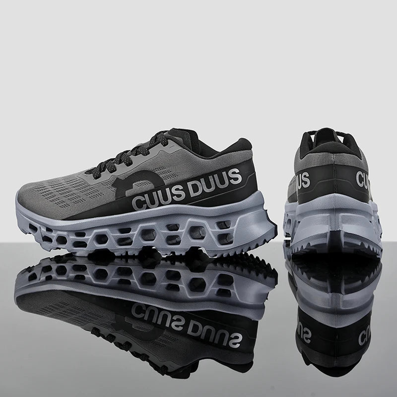 Cushion Running Trainers – Supercritical EVA Shock-Absorbing Sneakers