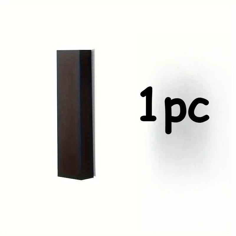 Rustic Wooden Wall-Mounted Vase, Wooden Wall Decor for Indoor Plants, Living Room Hanging Vases, Bathroom Wall Decor