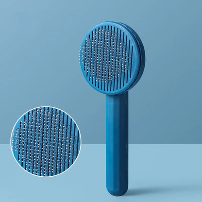 Self-Cleaning Needle Comb for Cats & Dogs