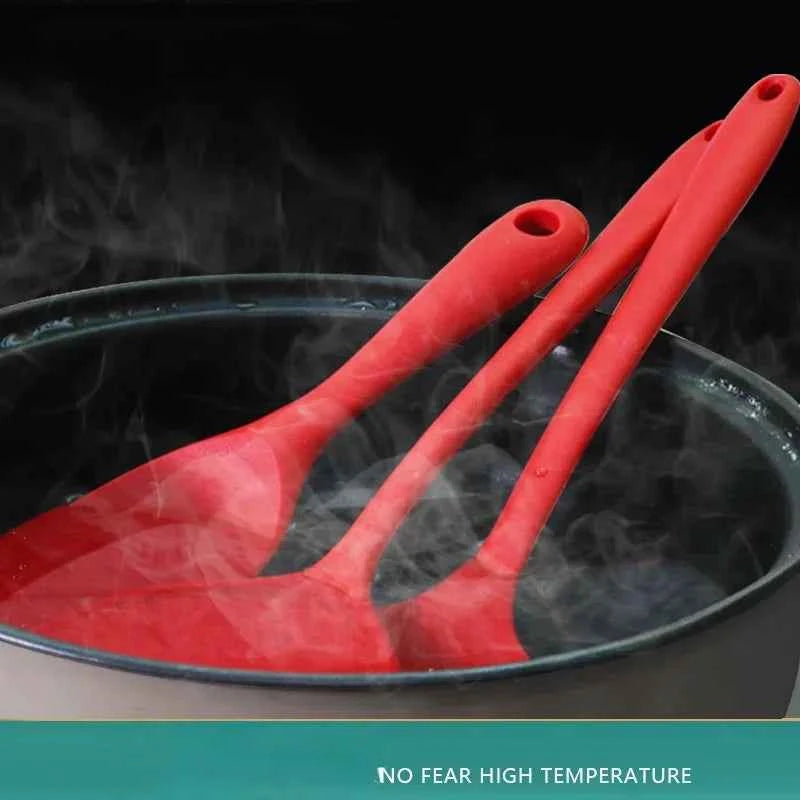 12PCS Silicone Cookware Set Kitchen Cooking Tools Baking Tools Tableware Silicone Shovel Spoon Scraper Kitchen Accessories