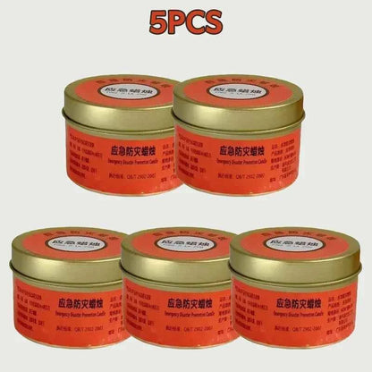 Emergency Candles for Household Power Outages Windproof Smokeless Disaster Prevention Emergency Supplies No Electricity Lighting