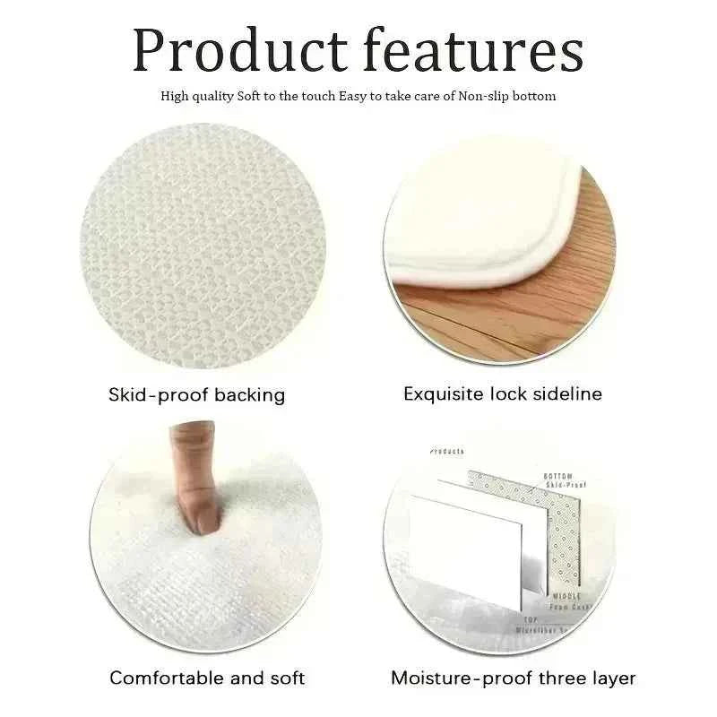 Geometric Large Carpet Light Luxury European and Carpet Home Sofa and Tea Table Mat Indoor Outdoor Carpet Floor Mat Decoration