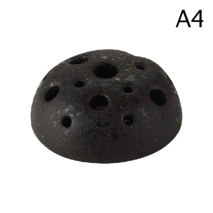 Creative Lotus Seedpod Ceramic Vase Zen Tea Table Desktop Japanese Ikebana Flower Arrangement Utensils Ceramic Stone Sand Decor