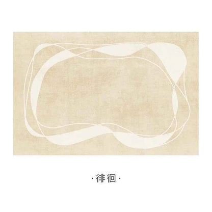 Japanese Minimalist  Living Room Decoration Plush Carpet Soft Rugs for Bedroom Lounge Rug Non-slip Fluffy Mat Large Area Carpets