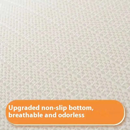 VIKAMA Flannel Round Rug Earth Moon Bedroom Sofa Living Room Bedside Rug Soft Soundproof Noise Reducing Carpet Home Decoration