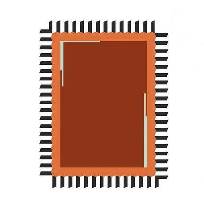 American Retro Carpets for Living Room Thicken Washable Floor Mat Home Plush Lounge Rug Irregular Bedroom Decor Anti-slip Carpet