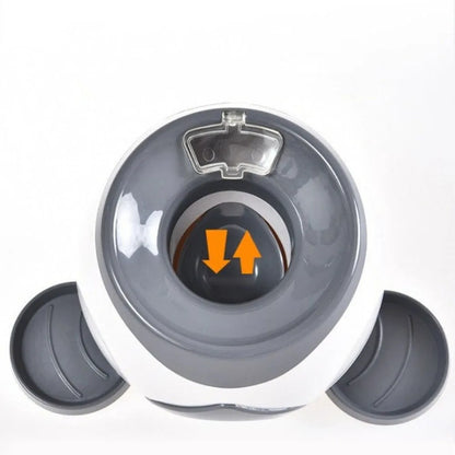 2-in-1 Interactive Pet Feeding & Training Machine – Automatic Food Reward Toy for Dogs
