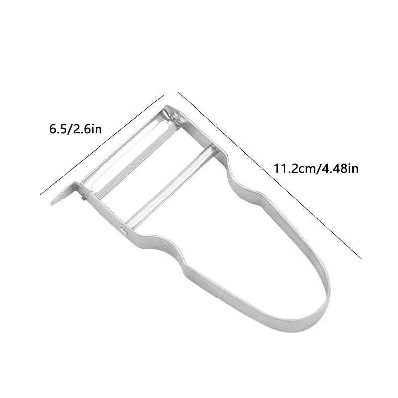 1Pcs Stainless Steel Peeler Kitchen Vegetable Fruit Peeler Potato Slicer Carrot Peeler Multiple-Function Kitchen Accessories