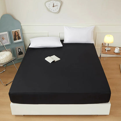 Solid Color Fitted Sheet | 30cm Elastic, Polyester